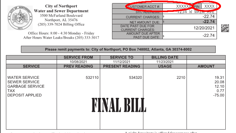 north port utilities bill pay